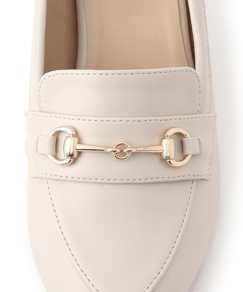 ROPE' PICNIC(ロペピクニック)の「ROPE' PICNIC PASSAGE byHARUTA/ヒールアップローファー(ローファー・レディース・ブラック/キナリ・23/23.5/24/24.5)」の12枚目の写真