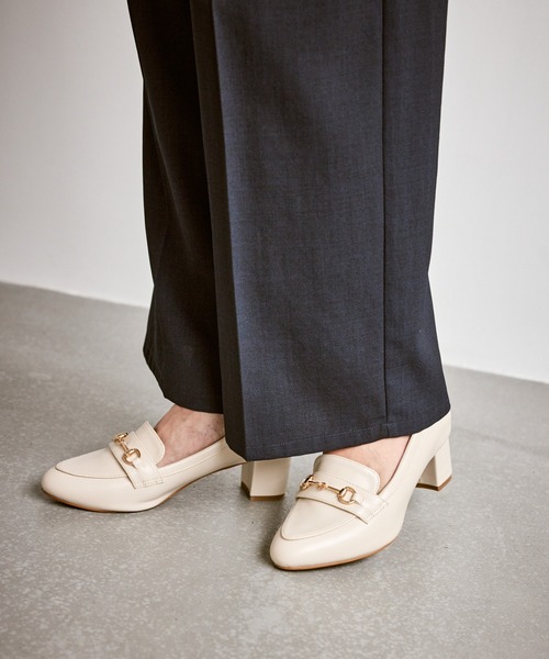 ROPE' PICNIC(ロペピクニック)の「ROPE' PICNIC PASSAGE byHARUTA/ヒールアップローファー(ローファー・レディース・ブラック/キナリ・23/23.5/24/24.5)」の20枚目の写真