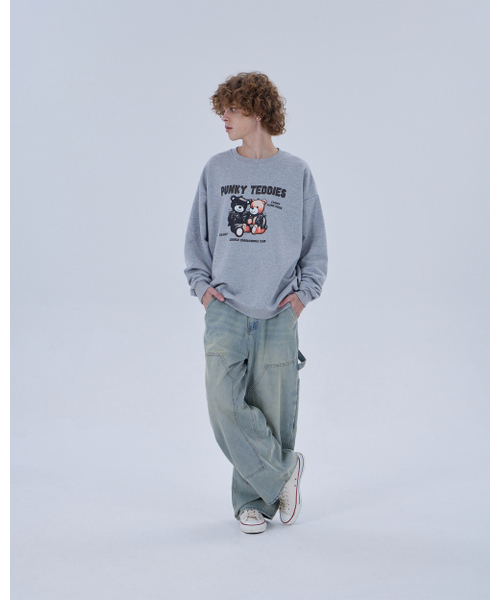 DYSFUNCT(ディスファンクト)の「PUNKY TEDDIES SWEATSHIRT (GRAY)(パーカー・メンズ・その他・MEDIUM/LARGE)」の8枚目の写真