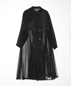 セール】タートルプリーツカットワンピース（ワンピース）｜anuans（ア