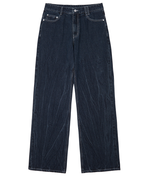 DECET(デケト)の「Dawn Semi Wide Jeans DCPT002CRDBlue(デニムパンツ・レディース・その他・26/28/30/32/34)」の7枚目の写真