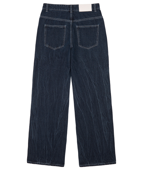 DECET(デケト)の「Dawn Semi Wide Jeans DCPT002CRDBlue(デニムパンツ・レディース・その他・26/28/30/32/34)」の8枚目の写真