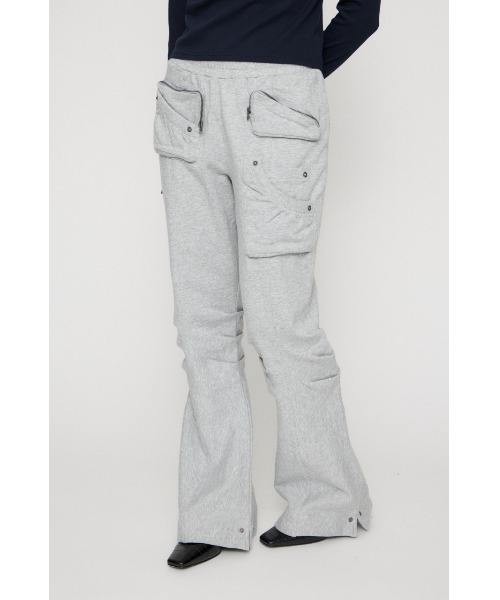 LAGUA GEM（ラグアジェム）の「POCKET POINT CUT パンツ（その他パンツ・レディース・杢グレー/ブラック・SMALL/MEDIUM）」の11枚目の写真