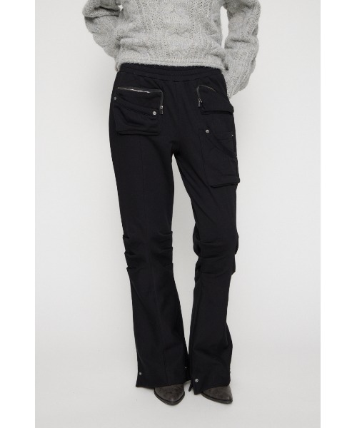 LAGUA GEM（ラグアジェム）の「POCKET POINT CUT パンツ（その他パンツ・レディース・杢グレー/ブラック・SMALL/MEDIUM）」の16枚目の写真