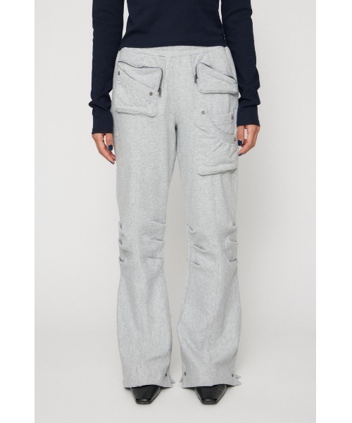 LAGUA GEM（ラグアジェム）の「POCKET POINT CUT パンツ（その他パンツ・レディース・杢グレー/ブラック・SMALL/MEDIUM）」の16枚目の写真