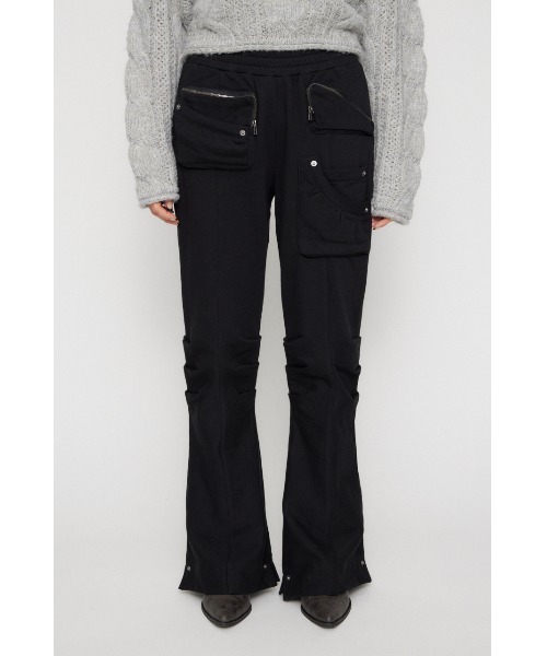 LAGUA GEM（ラグアジェム）の「POCKET POINT CUT パンツ（その他パンツ・レディース・杢グレー/ブラック・SMALL/MEDIUM）」の15枚目の写真