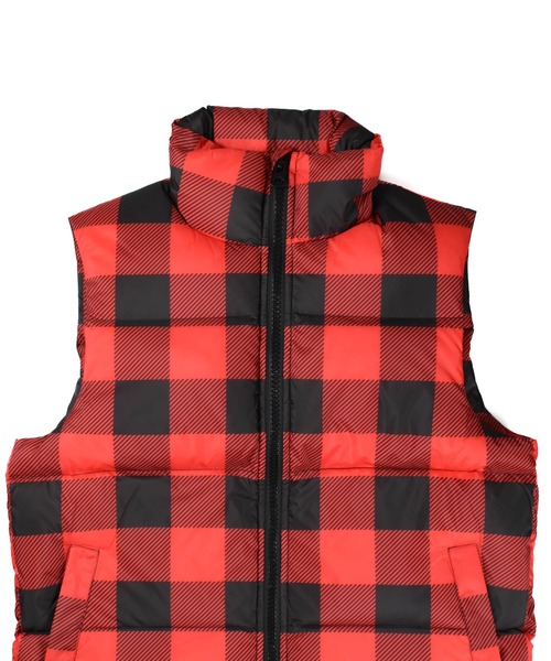 セール】【TMT/ティーエムティー】BUFFALO CHECK DOWN VEST（ダウン