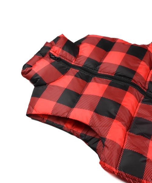 セール】【TMT/ティーエムティー】BUFFALO CHECK DOWN VEST（ダウン