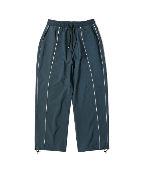 GRAYBLVD(グレイブラバット)の「バスツパイピングトラックパンツ (ブルーグリーン)(スウェットパンツ・レディース・その他・MEDIUM/LARGE)」の6枚目の写真