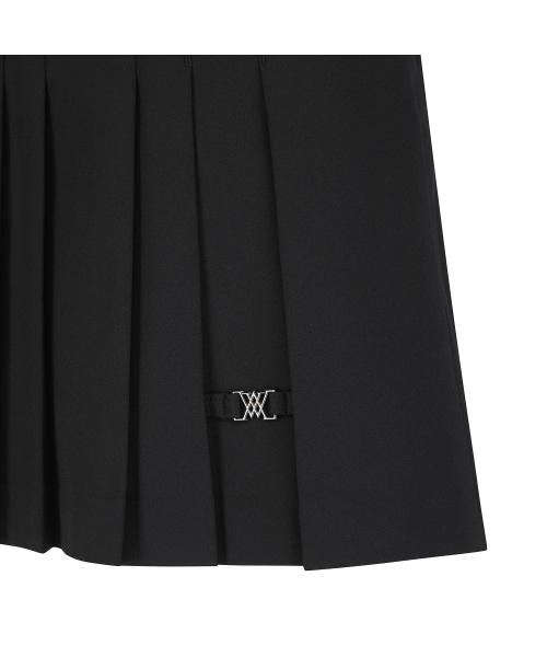 ANEW GOLF（アニューゴルフ）の「W FLEECE PLEATED SQ_BK（スカート・レディース・その他・SMALL/MEDIUM/XX-SMALL/X-SMALL）」の5枚目の写真
