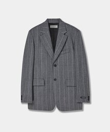 AFTERPRAY（アフタープレイ）の「ノッチドカラー2ボタンブレザー チャコール（テーラードジャケット）」