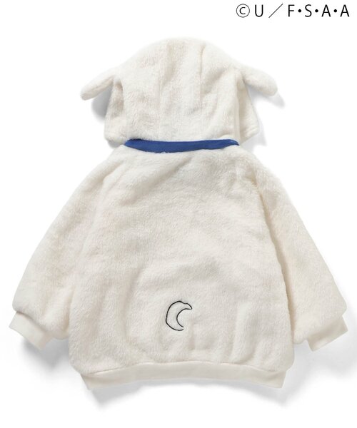 apres les cours（アプレレクール）の「クレヨンしんちゃんパーカー（パーカー・キッズ・ピンク/オフホワイト・80/90/100/110/120/130）」の4枚目の写真