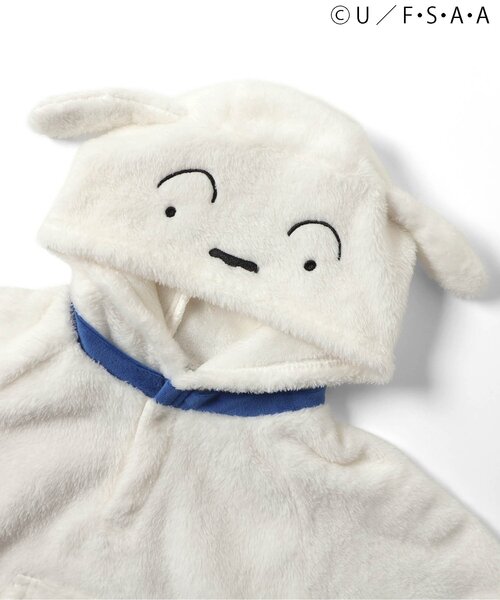 apres les cours（アプレレクール）の「クレヨンしんちゃんパーカー（パーカー・キッズ・ピンク/オフホワイト・80/90/100/110/120/130）」の6枚目の写真