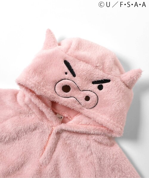 apres les cours（アプレレクール）の「クレヨンしんちゃんパーカー（パーカー・キッズ・ピンク/オフホワイト・80/90/100/110/120/130）」の8枚目の写真