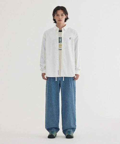 COVERNAT（カバーナット）の「OXFORD SHIRT（シャツ/ブラウス・メンズ・ブルー/オフホワイト・X-LARGE/LARGE/MEDIUM/SMALL/X-SMALL/XX-LARGE）」の3枚目の写真