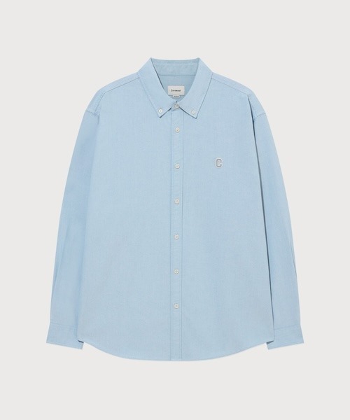 COVERNAT（カバーナット）の「OXFORD SHIRT（シャツ/ブラウス・メンズ・ブルー/オフホワイト・X-LARGE/LARGE/MEDIUM/SMALL/X-SMALL/XX-LARGE）」の11枚目の写真