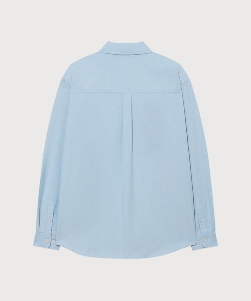 COVERNAT（カバーナット）の「OXFORD SHIRT（シャツ/ブラウス・メンズ・ブルー/オフホワイト・X-LARGE/LARGE/MEDIUM/SMALL/X-SMALL/XX-LARGE）」の12枚目の写真