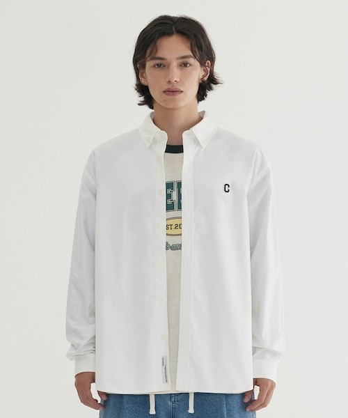 COVERNAT（カバーナット）の「OXFORD SHIRT（シャツ/ブラウス・メンズ・ブルー/オフホワイト・X-LARGE/LARGE/MEDIUM/SMALL/X-SMALL/XX-LARGE）」の6枚目の写真