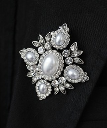 Port | 【 Port / ポート 】 バロック風 クラシカル ブローチ(ブローチ/コサージュ)