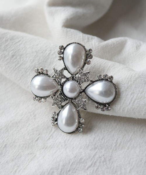 Port（ポート）の「【 Port / ポート 】 バロック風 クラシカル ブローチ（ブローチ/コサージュ・レディース・シルバー系その他/ゴールド/シルバー系その他2/シルバー/シルバー系その他3・FREE）」の4枚目の写真