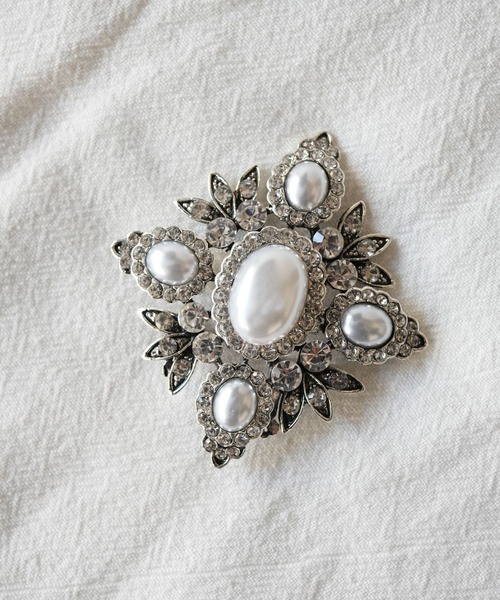 Port（ポート）の「【 Port / ポート 】 バロック風 クラシカル ブローチ（ブローチ/コサージュ・レディース・シルバー系その他/ゴールド/シルバー系その他2/シルバー/シルバー系その他3・FREE）」の12枚目の写真