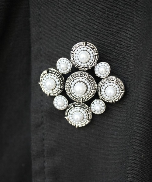 Port（ポート）の「【 Port / ポート 】 バロック風 クラシカル ブローチ（ブローチ/コサージュ・レディース・シルバー系その他/ゴールド/シルバー系その他2/シルバー/シルバー系その他3・FREE）」の15枚目の写真