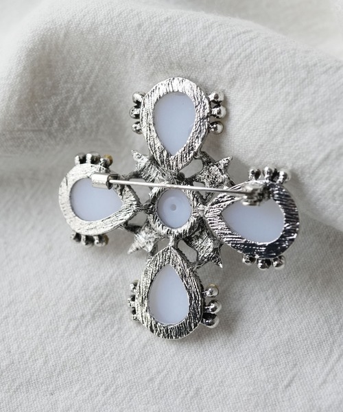 Port（ポート）の「【 Port / ポート 】 バロック風 クラシカル ブローチ（ブローチ/コサージュ・レディース・シルバー系その他/ゴールド/シルバー系その他2/シルバー/シルバー系その他3・FREE）」の8枚目の写真