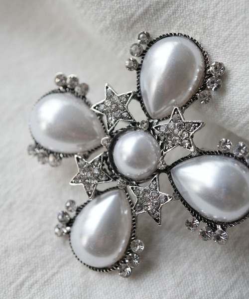 Port（ポート）の「【 Port / ポート 】 バロック風 クラシカル ブローチ（ブローチ/コサージュ・レディース・シルバー系その他/ゴールド/シルバー系その他2/シルバー/シルバー系その他3・FREE）」の6枚目の写真