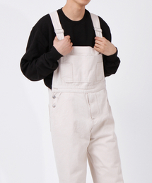 THESTORI（ザ・ストリ）の「Cotton Overall Suspender Pants (Ivory)（サロペット/オーバーオール・メンズ）」