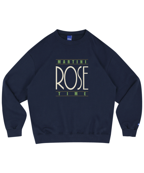 STAFF ONLY(スタッフオンリー)の「MARTINI ROSE SWEATSHIRT (NAVY)(スウェット・メンズ・その他・SMALL/MEDIUM/LARGE)」の1枚目の写真