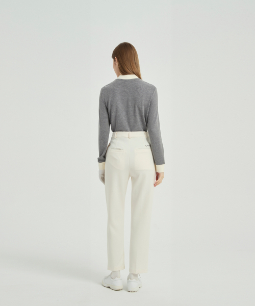 E.PARCA(イパルカ)の「コンスタントスリムラインロングパンツ(アイボリー)(その他パンツ・レディース・その他・SMALL/MEDIUM/LARGE)」の6枚目の写真