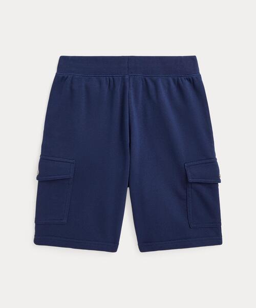 POLO RALPH LAUREN CHILDRENSWEAR(ポロ ラルフ ローレン チルドレンズウェア)の「フレンチ テリー カーゴ ショートパンツ(カーゴパンツ・キッズ・ネイビー系1・XL/S/M/L)」の4枚目の写真