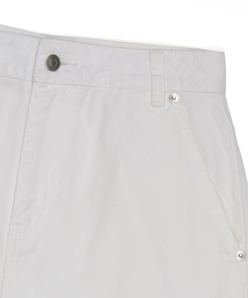 FIELDERS（フィールダーズ）の「STONE-WASHED MEDIUM SKIRT WHITE（スカート・レディース・その他・SMALL/MEDIUM）」の4枚目の写真