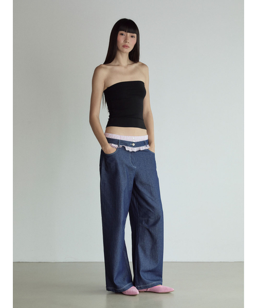 VISUS(ヴィスシュ)の「Tube Top_Black(Tシャツ/カットソー・レディース・その他・SMALL/MEDIUM)」の5枚目の写真