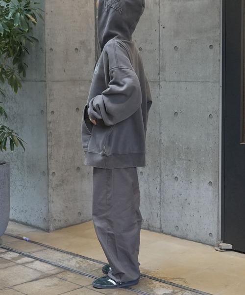 BEN DAVIS(ベンデイビス)の「【BEN DAVIS/ベンデイビス】【こなれヴィンテージ感】フードワッペン ダブルジップパーカー ブリーチ加工 ユーズド風 フルジップ フーディー ストリート 古着系 ユニセックス(パーカー・メンズ・ブラック/ダークブラウン・LARGE/X-LARGE/MEDIUM)」の16枚目の写真