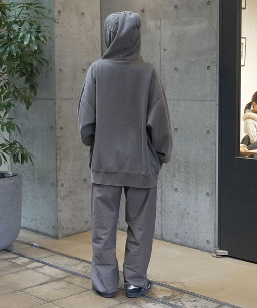 BEN DAVIS(ベンデイビス)の「【BEN DAVIS/ベンデイビス】【こなれヴィンテージ感】フードワッペン ダブルジップパーカー ブリーチ加工 ユーズド風 フルジップ フーディー ストリート 古着系 ユニセックス(パーカー・メンズ・ブラック/ダークブラウン・LARGE/X-LARGE/MEDIUM)」の15枚目の写真