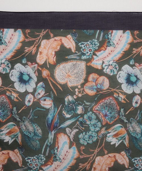 KATHARINE ROSS（キャサリンロス）の「【KATHARINE ROSS】コットンスカーフ（バンダナ/スカーフ・レディース・カーキ/ラベンダー・MEDIUM）」の9枚目の写真