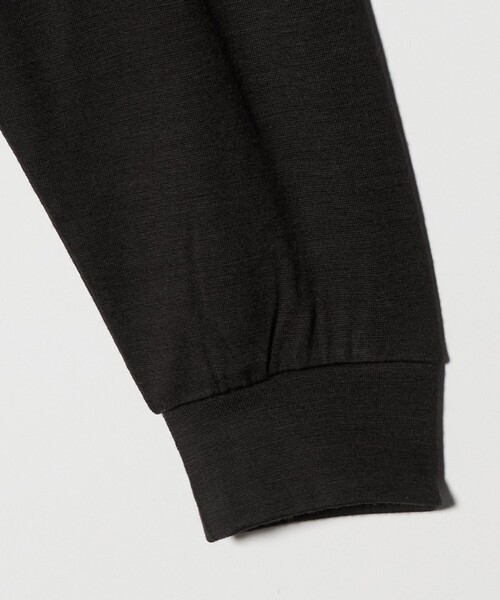 Steven Alan（スティーブンアラン）の「＜Steven Alan＞ メリノウール クルーネック ロングスリーブ Tシャツ（Tシャツ/カットソー・メンズ・ダークブラウン/モカ・S/M/XL/L）」の5枚目の写真