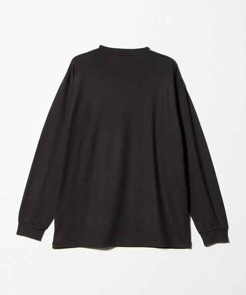 Steven Alan(スティーブンアラン)の「<Steven Alan> メリノウール クルーネック ロングスリーブ Tシャツ(Tシャツ/カットソー・メンズ・ダークブラウン/モカ・S/M/XL/L)」の19枚目の写真