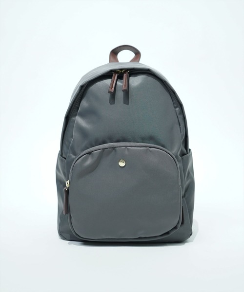 Legato Largo(レガートラルゴ)の「"02"≪Legato Largo≫肩楽 7ポケット/8L ナイロン ミニ リュック(バックパック/リュック・レディース・ネイビー/ブラック/グレー/ライトブラウン・ONE SIZE)」の10枚目の写真