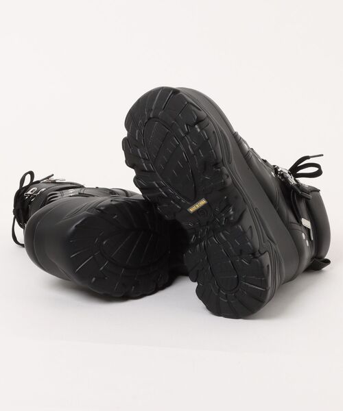 YOSUKE(ヨースケ)の「「YOSUKE/ヨースケ」厚底レースアップハイカットスニーカー(スニーカー・レディース・ブラック/ピンク系その他/レッド/ホワイト・L/LL/M/S)」の6枚目の写真