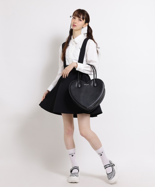 MILK（ミルク）の「ハート バッグ（ハンドバッグ・レディース・B/A・FREE）」の10枚目の写真