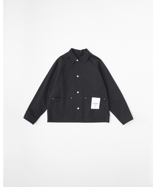 Traditional Weatherwear(トラディショナルウェザーウェア)の「WORK JACKET 005(ブルゾン・メンズ・ブラック・38/36)」の1枚目の写真