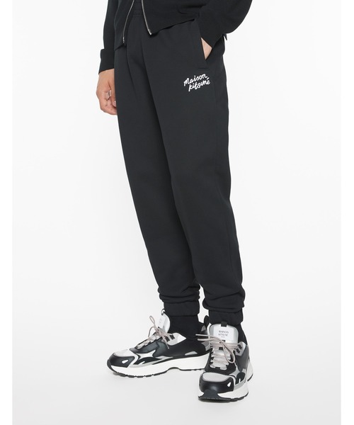 Maison Kitsune(メゾンキツネ)の「MAISON KITSUNE HANDWRITING COMFORT JOG PANTS(スウェットパンツ・メンズ・ブラック・S/M)」の6枚目の写真
