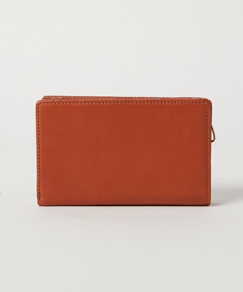 KATHARINE HAMNETT LONDON (キャサリンハムネットロンドン)の「KATHARINE HAMNETT LONDON/キャサリンハムネットロンドン BUMP L字ファスナー二つ折りミドルウォレット(490-52305)(財布・メンズ・ネイビー/ブラウン/ブラック・FREE)」の14枚目の写真
