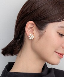 組曲（クミキョク）の「パールライククラウド イヤリング（イヤリング）」