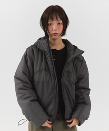 PARAKEET（パラキート）の「リバーシブルシンサレートパディッドジャケット（チャコール）（ダウンジャケット/コート）」