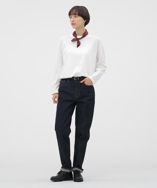 MARGARET HOWELL(マーガレットハウエル)の「SILK TWILL PAISLEY BANDANA(ストール/ショール・レディース・ネイビー/レッド系その他2・FREE)」の12枚目の写真
