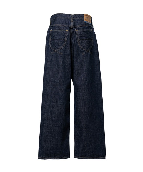 In・stru(men-tal).(インストルメンタル)の「One Washed Selvage Denim Baggy Pants(デニムパンツ・メンズ・インディゴブルー/ブラック・44/46)」の11枚目の写真