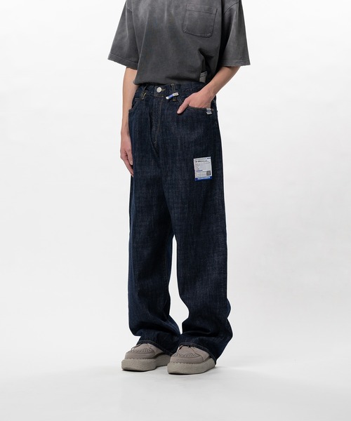 In・stru(men-tal).(インストルメンタル)の「One Washed Selvage Denim Baggy Pants(デニムパンツ・メンズ・インディゴブルー/ブラック・44/46)」の16枚目の写真